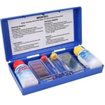 Sjlerst - Kit de Test de Qualité de l'Eau pour Piscine avec Testeur de Chlorine et ph, Boîte de Test pour Piscine