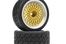 BBS RS Weels Silver/Gold 26mm (6mm Offset)