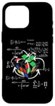 Coque pour iPhone 16 Pro Max Magic-Cube mathématique formule Dessin à la craie Cult Retro