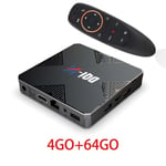 Android TV box Android 13 Smart TV Box X98H 4GB 64GB Allwinner H618 Dual WIFI Support 4K Netflix Youtube Set Top Box Media Player