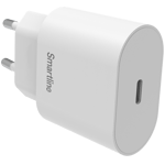 Smartline 20W USB-C Väggladdare med Power Delivery, vit