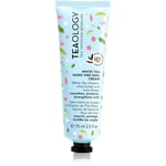 Teaology White Tea Hand and Nail Cream moisturising hand and nail cream 75 ml