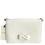 Ted Baker Baeleen Cream Leather Medium Crossbody Bag With Dust Bag -New RRP £130