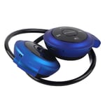 BT Noise Cancelling Sports Earphones With Mic For IOS And Blue