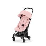 Cybex Coya Resevagn Matte Black/Peach Pink