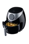 Just Perfecto Friteuse electrique à air chaud avec écran tactile - friteuse sans huile 1400W - petite friteuse air chaud 3,2L - friteuse air fryer 9 programmes suggérés