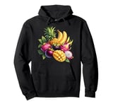 Fresh Tropical Fruits Exotic Fruits Pullover Hoodie