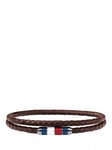 Tommy Hilfiger Men's Double Leather Bracelet