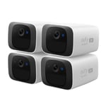 Eufy Security Home Security Starter Pack, SoloCam C210 4-Pack