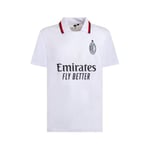 AC Milan Maillot Stadium Replica Saison 2024/2025, B0D6YZHG27, T-Shirt de Football, Blanc, S Adult-Unisex