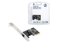 LogiLink Gigabit PCI Express Card - nätverksadapter - PCIe - Gigabit Ethernet