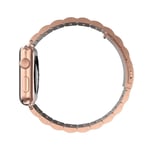 Apple Watch 41mm Series 8 Stilrent länkarmband i metall, roséguld