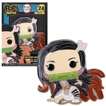 Funko POP! Nezuko Kamado Demon Slayer Large Anime Enamel Pin #24 New