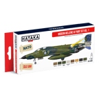 HTK-AS68 Modern Hellenic AF Paint Set Vol. 1 Hataka Hobby