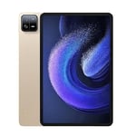 Tablette Xiaomi Pad 6 - 6Go RAM 128Go, écran de protection oculaire ultra-clair de 11 pouces 2,8 K, 8840 mAh, charge rapide 33 W, système de réglage du grand écran, champagne