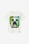 Name it kids - T-shirt nkmJoshi Minecraft SS Top Box Bfu - Vit