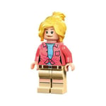 LEGO Jurassic Park Minifigure Dr. Ellie Sattler CLEAN Coral Shirt Ponytail 76960