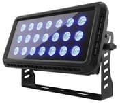 Audibax Wash Water 168 - Projecteur LED Disco - Puissance 168W - Protection IP65 - Projecteur Professionnel d'extérieur équipé de 21 LED RGBW 8W - Synchronisation avec la Musique et Mode Automatique