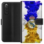 Sony Xperia 10 V Plånboksfodral Real Madrid Färger