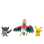 Pokémon Battle Figure 3 Pack - Features 2-Inch Pikachu and Perrserker and 3-Inch