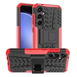 Samsung Galaxy S23 FE      Heavy Duty Case    Red