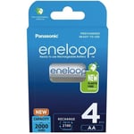 Panasonic Eneloop AA 1900 mAh -akkuparisto, 4 kpl