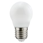 Oiva LED-pære Dimbar E27 Filament Opal Krone 4,2W/830 470lm