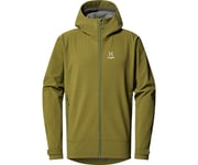 Haglöfs Chilly Softshell Hood Men Olive Green