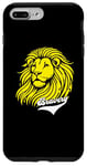 Coque pour iPhone 7 Plus/8 Plus Lion jaune Bravery Lion inspirant mignon