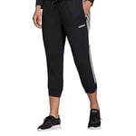 Adidas Women Essentials 3-Stripes 3/4 Pants - Black/White, X-Large