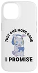 Coque pour iPhone 14 Cute Rabbit, encore un jeu, je le promets à Rabbit Lover