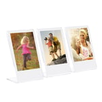 3- Andoer 3" L-shape Acrylic Photo Frame fr Fujifilm Instax Mini 8 8+ H2L1