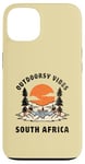 Coque pour iPhone 13 Outdoorsy Vibes Vacances en Afrique du Sud