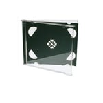 Chroma ProductsTM – XP Premium Boîtier Double CD Coffret avec plateau noir – Lot de 25