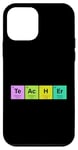 Coque pour iPhone 12 mini STEM Cadeau Science et Chimie Éléments de chimiste pour enseignant