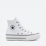 Chaussures Converse Chuck Taylor All Star Platform Compensé Hautes Blanc 560846C