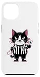 Coque pour iPhone 13 Cat Arbitre Arbitre Jeu Sports