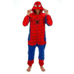 Halloween Unisex Onesie Kigurumi Maskeraddräkt Huvtröjor Pyjamas Sovkläder-9-1 - Perfekt Spider Man Spider Man M for 160-170cm