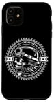 Coque pour iPhone 11 Casque de motard Weekend Warrior Moto Gear & Chaînes