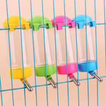 80ml Plast Hamster Drinker Vattenflaska Dispenser Hängande husdjur color random