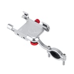 Bicycle mobile phone holder. Motorcycle aluminum alloy universal steering navigation mobile phone holder