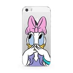 ERT Group Original Coque de Protection pour Disney Daisy 002 iPhone 5/5S/SE Multicolore