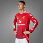 adidas Manchester United 24/25 Long Sleeve Home Authentic Jersey Men