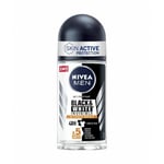 NIVEA Men Black & White Invisible Ultimate Impact Deodorant Roll On 50 ml