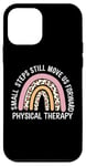 iPhone 12 mini Small Steps Physical Therapy Rainbow Motivational design Case