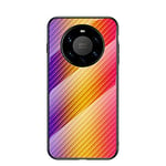 Hülle® Gradient Color Anti-Scratches Glass Case Compatible for Huawei Mate 40 Pro+/Huawei Mate 40 Pro Plus 5G (2)