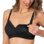 Trofe Nellie Nursing Bra BH Svart polyamid D 80 Dame