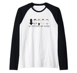 American Horror Story All Monsters Lineup Raglan Baseball Tee