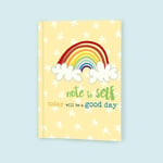 Note To Self Today Will Be A Good Day Notebook Gift By Dandelion Stationery