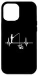 iPhone 12 Pro Max Funny fishing heartbeat fisherman angler Petri Heil Case